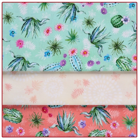 Cactus Breeze - 3 Yard Quilt Kit