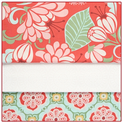 Terrace Blooms - 3 Yard Quilt Kit