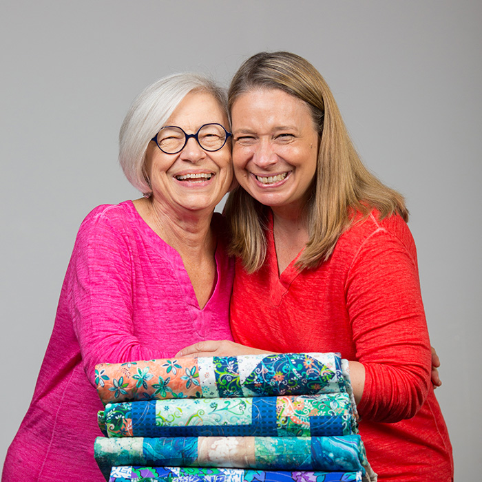 Quilt Etc. - Donna Robertson and Fran Morgan co-founders of Fabric